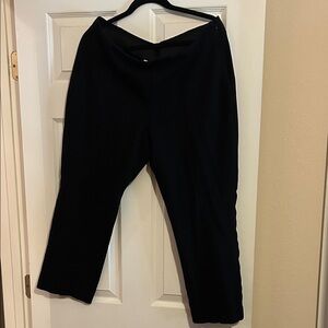 Chico's Classic Black Straight Leg Pants